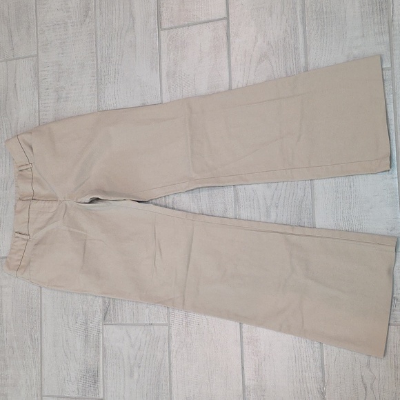 Apt. 9 Pants - Apt. 9 Trousers Women's Size 6 Modern Fit Wide Leg Khaki